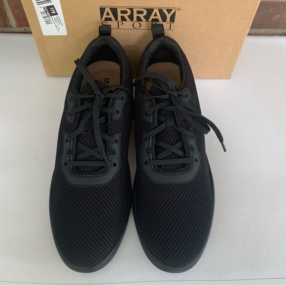 Array Womens Nadia black lace up Athletic and Training Shoes sneakers US 12 M - Picture 4 of 10